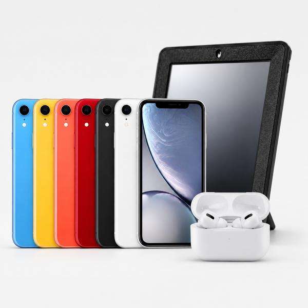 3-in-1 Apple Tech Bundle – iPhone, iPad & AirPods
