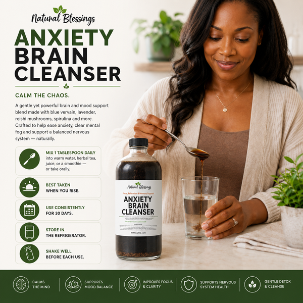 Anxiety Brain Cleanser | 8 oz.