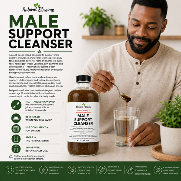 Male Support Cleanser | 8 oz. for Men