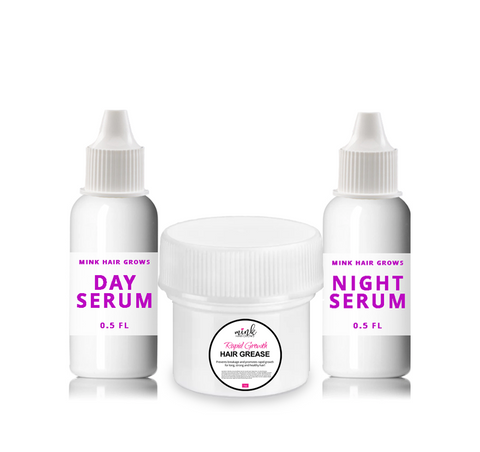 Travel Size Day Serum, Night Serum, & Rapid Grease