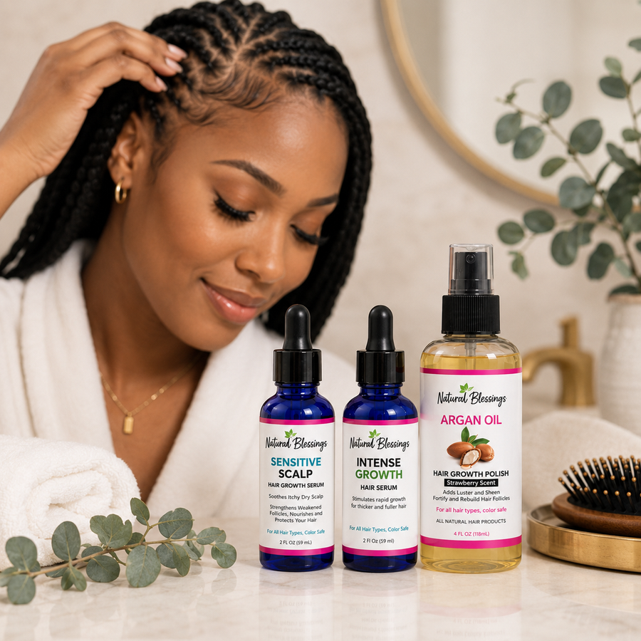 Hair Growth Combo #5 with Free Hair Serums - Miracle Hair