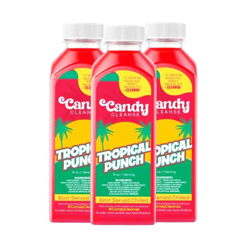 Miracle Candy Cleanse Bundle: Tropical Punch Candy Cleanse (Ready Made - 8oz)