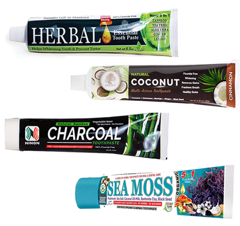 4pk Herbal Toothpaste Bundle Deals