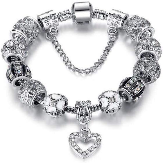Silver Charm Bracelet
