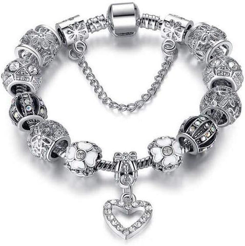 Silver Charm Bracelet