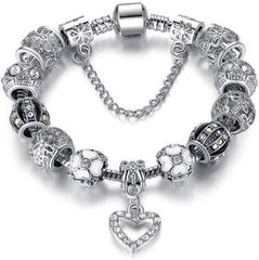 Silver Charm Bracelet