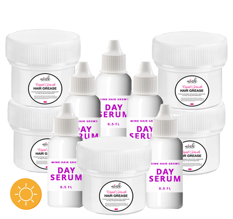 YBTB: 5 Rapid Greases & 5 Day Serums (Daytime Formula)