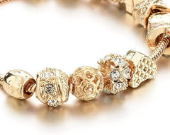 Gold Charm Bracelet