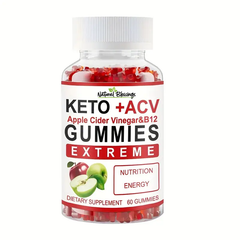 Extreme KETO & Apple Cider Vinegar Gummies w/B12