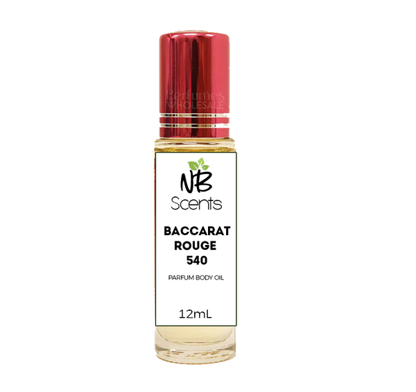Baccarat Rouge 540 Parfum Body Oil