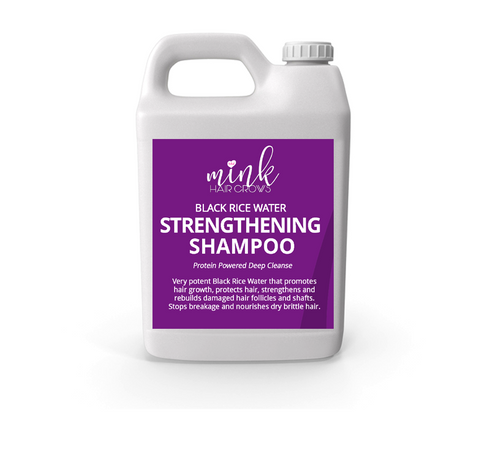 Black Rice Water Strenthening Shampoo Gallon