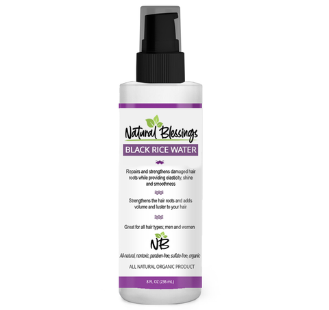 Black Rice Water Strengthening Rinse