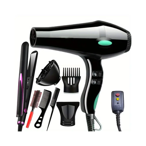 Elite Blow Dry & Straighten Set – Includes FREE Flat Iron