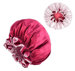 Mink Hair Grows Burgundy Hair Bonnet