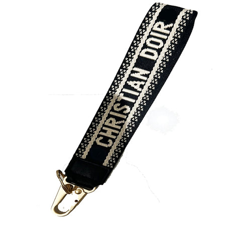 CD Designer Belt Keychain