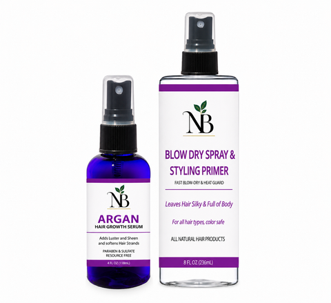 Argan Oil & Blow Dry Spray