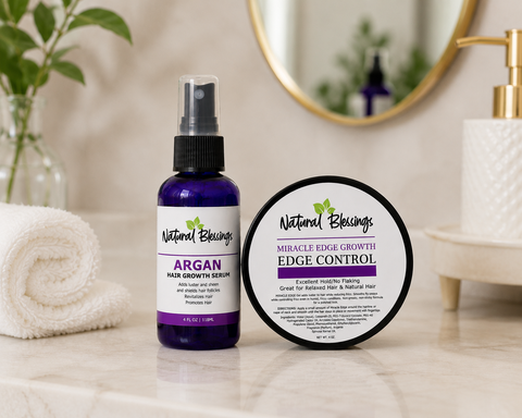 Argan Oil & Edge Control