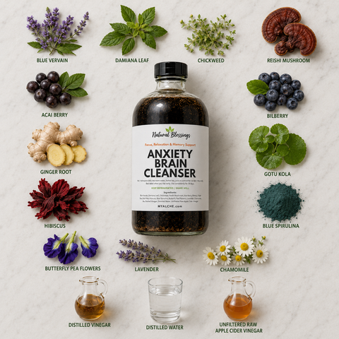 Anxiety Brain Cleanser | 8 oz.