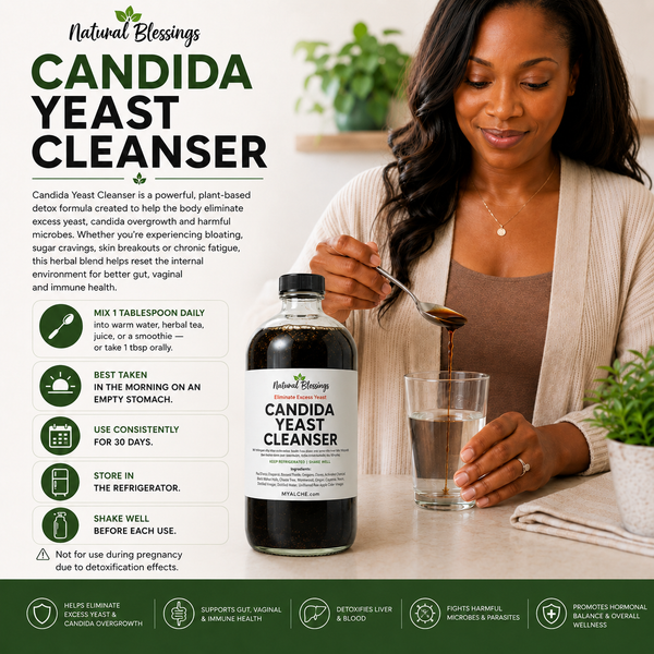Candida Yeast Cleanser | 8 oz.