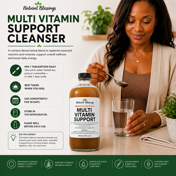 Multi Vitamin Support 8 Oz
