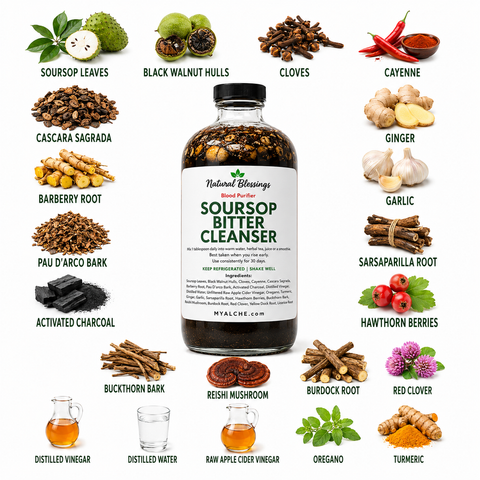Soursop Bitter Cleanser | 8 oz.