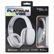 Gabba Goods Platinum Vibe Over-Ear Bluetooth Headphones