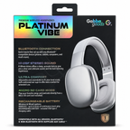 Gabba Goods Platinum Vibe Over-Ear Bluetooth Headphones — image 2