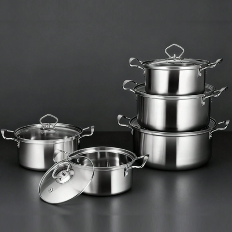 Stainless Steel Pot Set