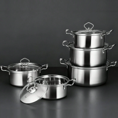 Stainless Steel Pot Set