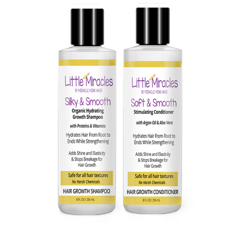 8oz Little Miracles Shampoo & Conditioner