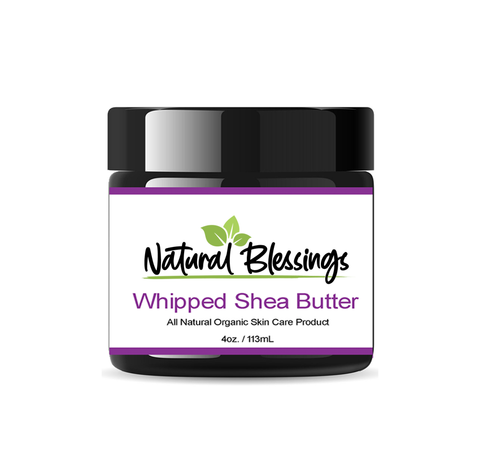 Natural Blessings TheraShea Skin Balm – whipped shea butter moisturizer for dry skin, scars, stretch marks, and eczema relief