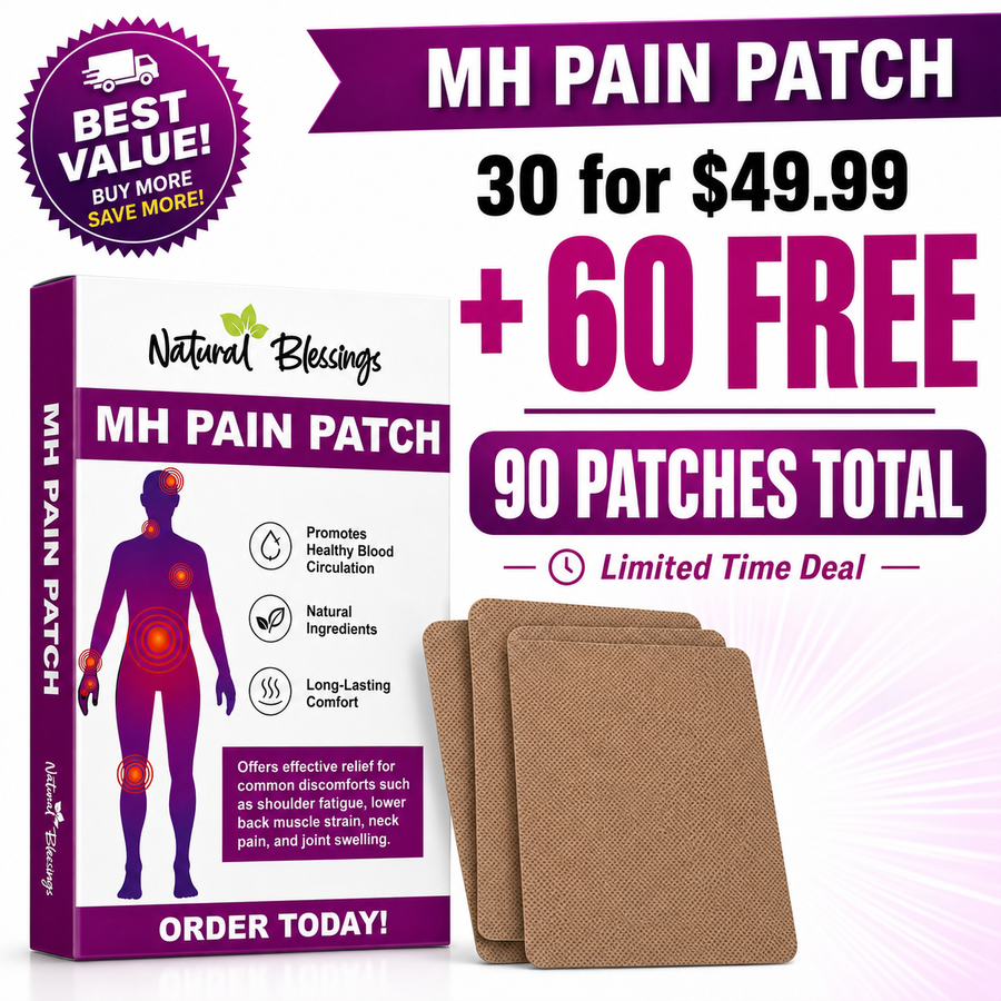 Mrs. Riley Pain Patches 90 For Price Of 30