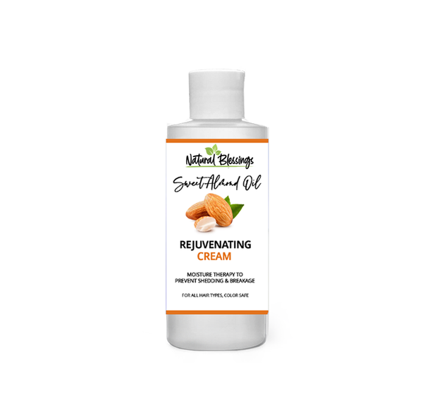 Rejuvenating Hair Cream / Hair Mask with Sweet Almond