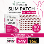 Slimming Patches – 90 Pack | Buy 30, Get 60 FREE