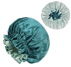 Mink Hair Grows Teal Hair Bonnet