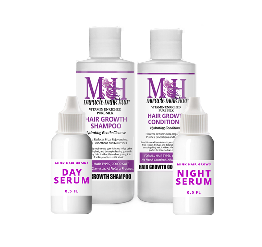 Herbal Restore Wash & Grow Set – Naturals Blessing