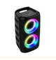 Portable Bluetooth Party Speaker with LED Lights