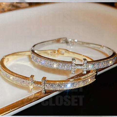 Sparkling Designer H Bracelet