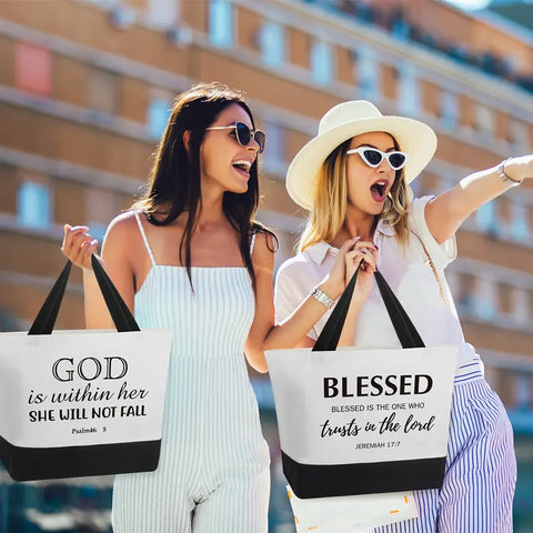 5pcs Christian Tote Bag