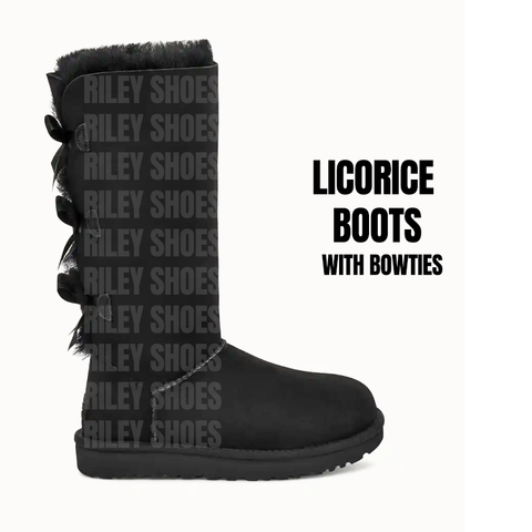UGGLicorice Suede Sheepskin Sherpa Boots
