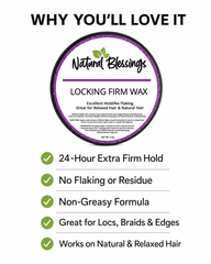 Braid & Locking Growth Firm Wax X5