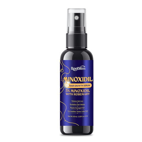 Extra Strength Minoxidil Hair Regrowth Spray Treatment 5% with Biotin