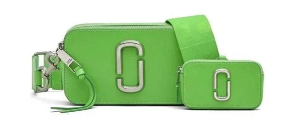 Green M&J Crossbody Snapshot Bag