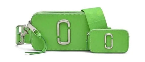 Green M&J Crossbody Snapshot Bag