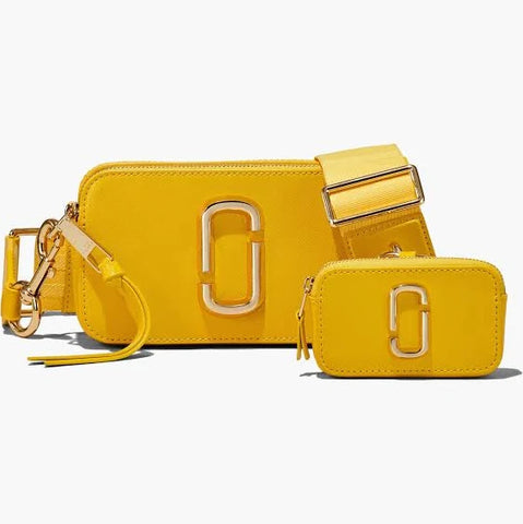 Yellow M&J Crossbody Snapshot bag