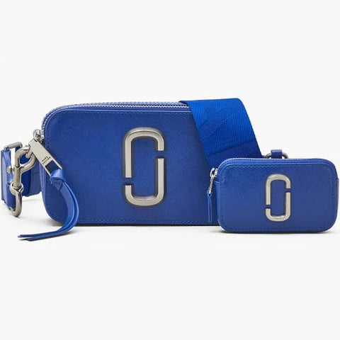 Blue M&J Crossbody Snapshot Bag