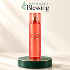 Naturals Blessing Apple Crush 8 fl oz body mist on emerald pedestal