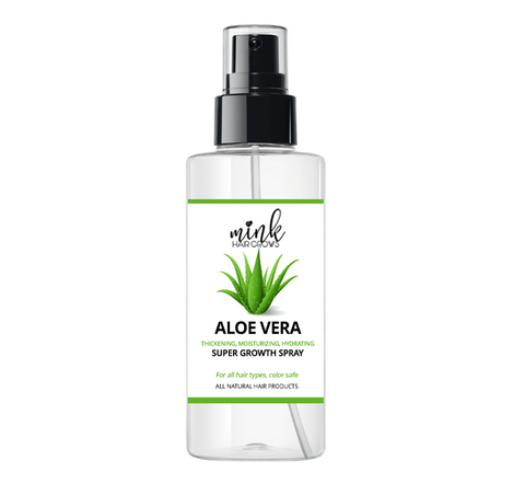 (OIL-FREE) Aloe Vera Super Growth Scalp Refreshing Spray