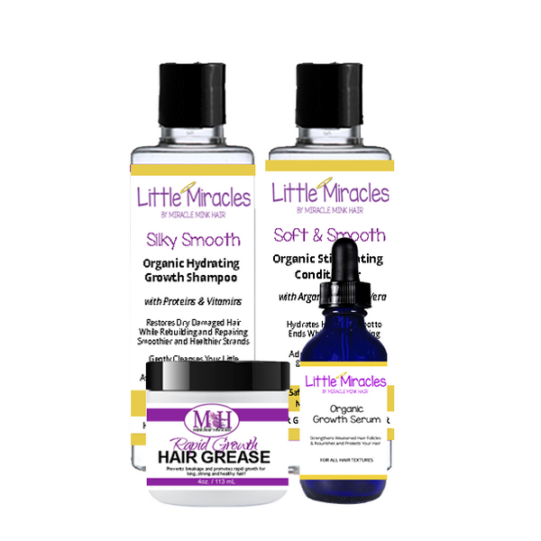 $50 BLACK FRIDAY DEAL - Little Miracles Wash & Grease w/Growth Serum