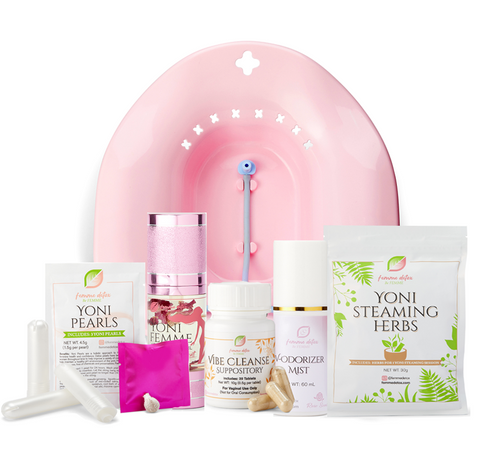 Mrs. Riley's Freshness Deal w/FREE V-Cleanse Suppositories & Gliders